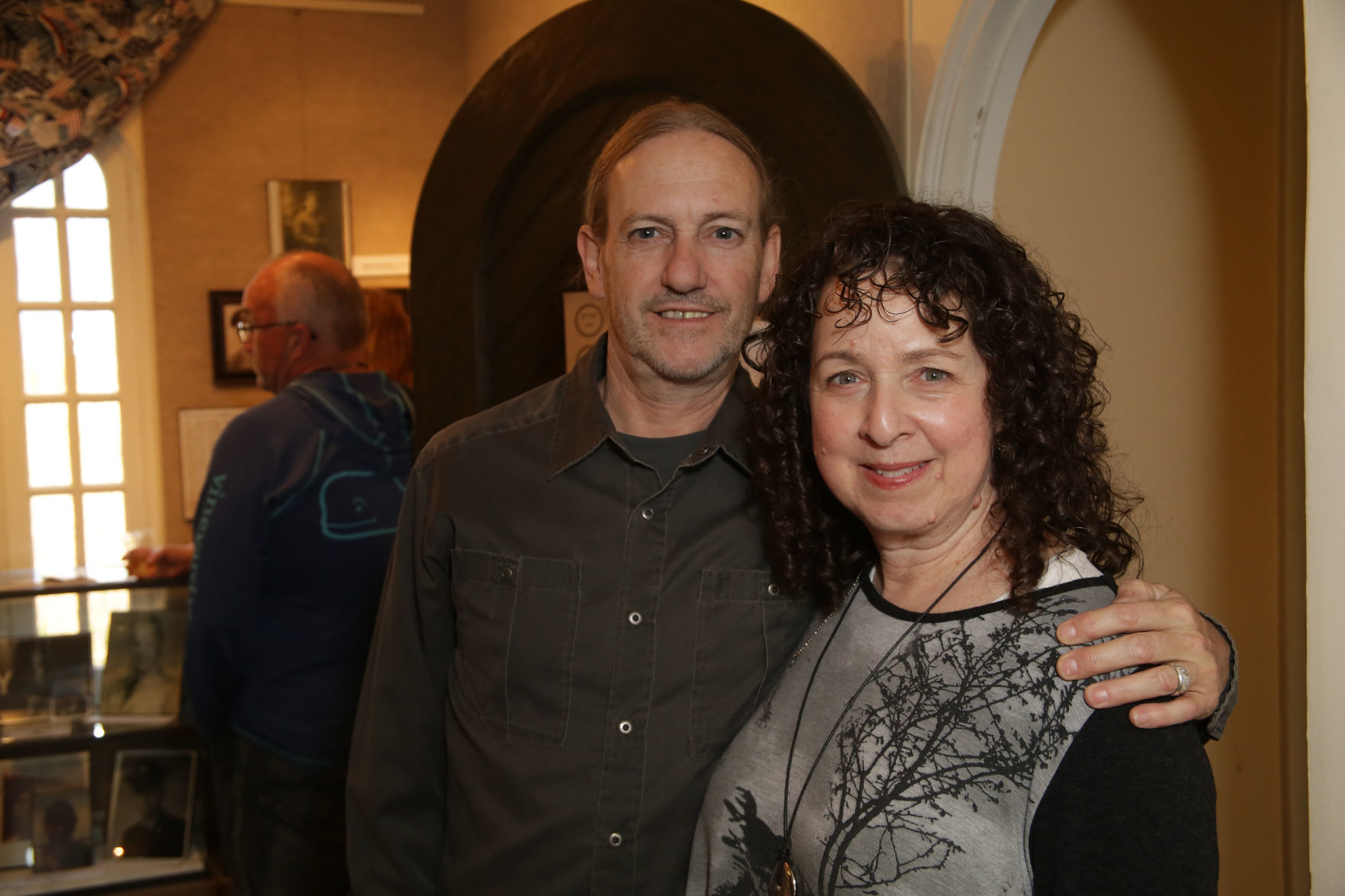 Opening night of “5 X 5” at the Depot